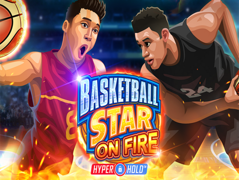 Basketball Star on Fire
